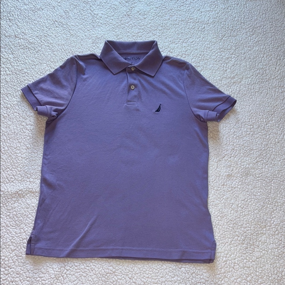 Nautica Purple Polo Shirt